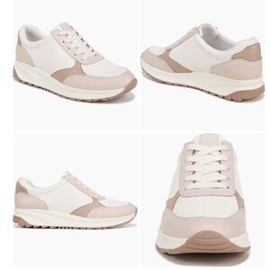 Naturalizer Women’s Shay Leather Sneakers. Size 8.5. New without Box.